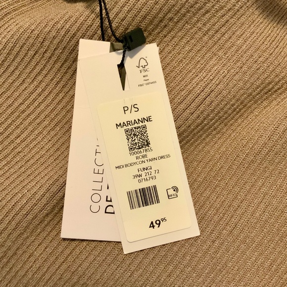 NWT - Dynamite Sleeveless Knitwear Dress - Picture 5 of 6